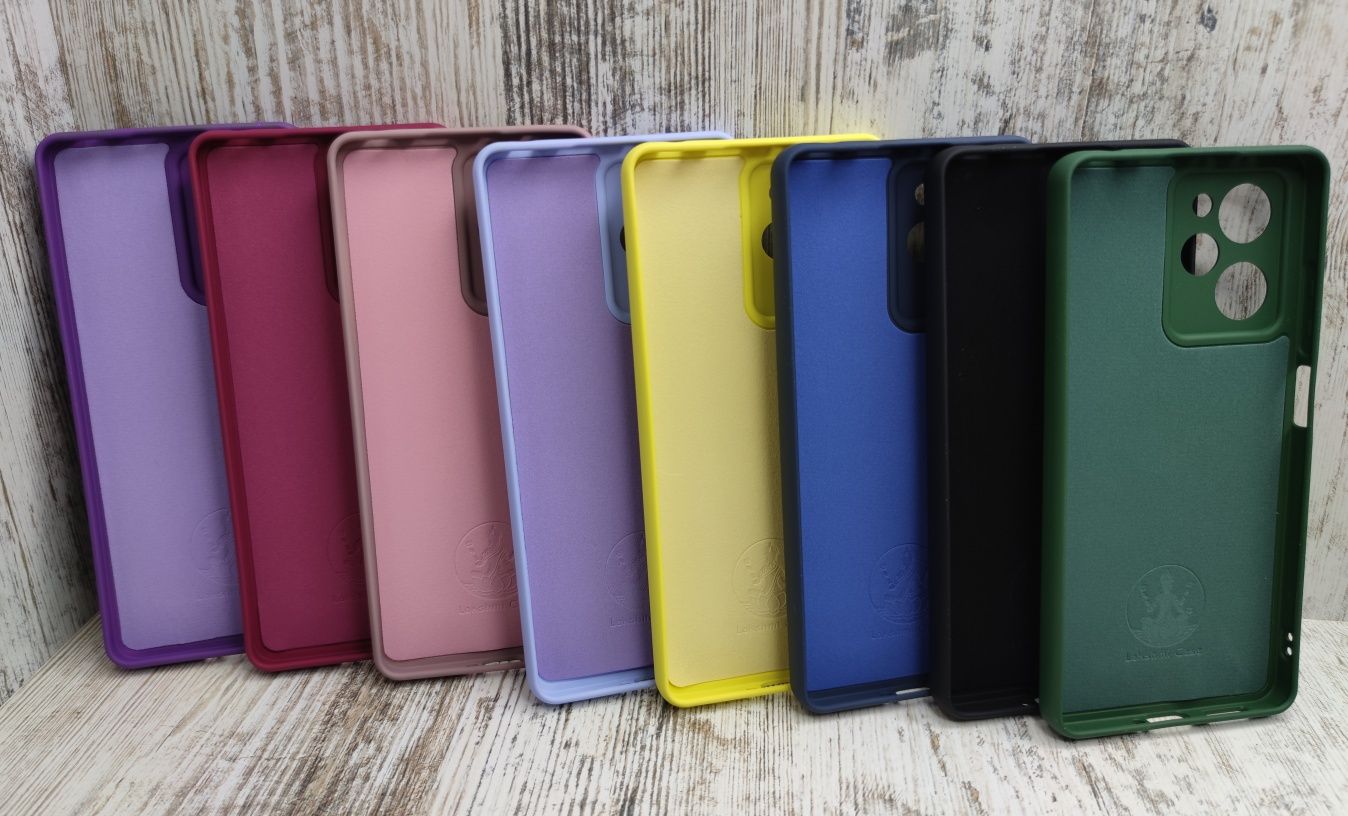 Чехол Silicone Case на Xiaomi Poco X5 Pro. Микрофибра