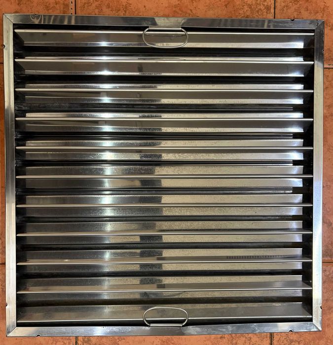 Filtro Churrasqueira Exaustor 50X50 - Inox
