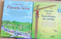 2 livros da coleção "Espreita" - Porto Editora
