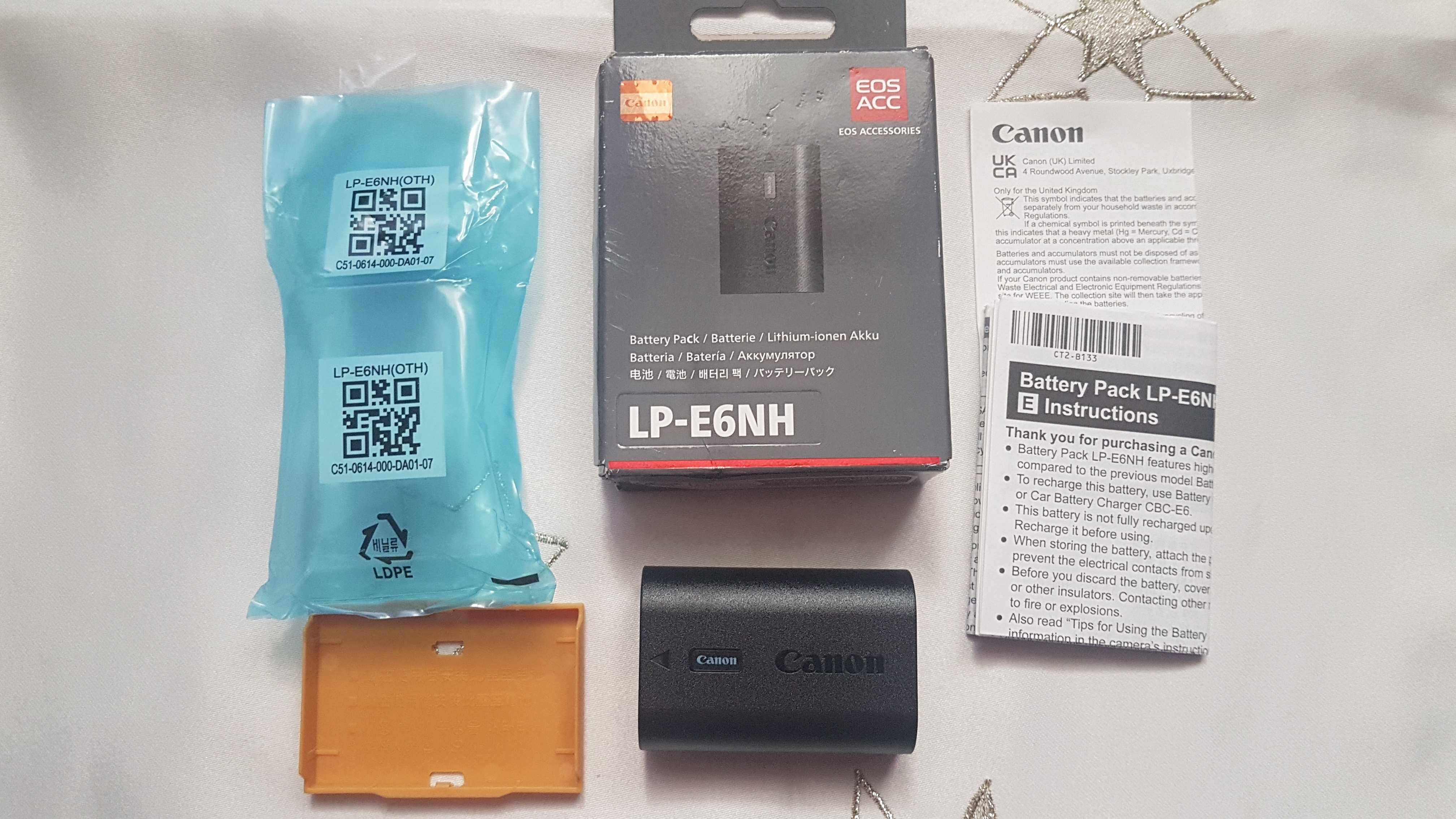 Najmocniejszy Akumulator Canon LP-E6NH R R6 R5 5D 6D Mark 70D 80D 90D