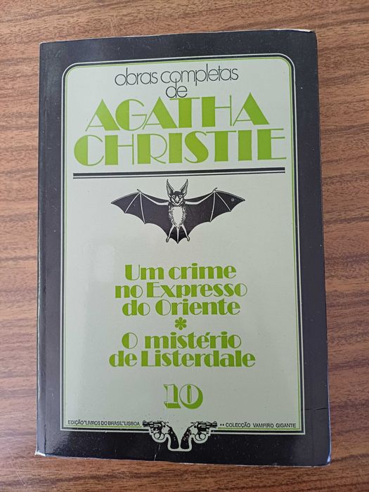 Lote de 2 livros de Agatha Christie