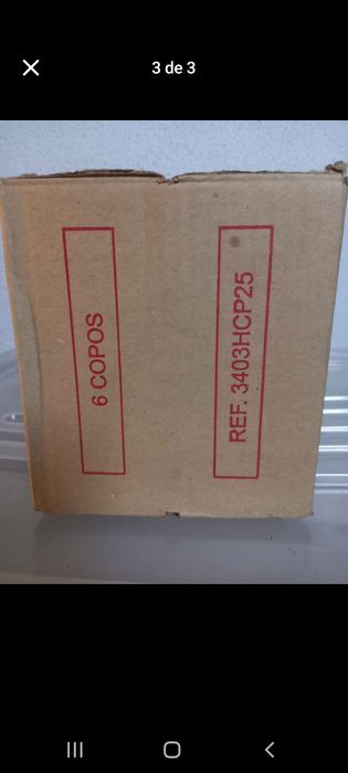 6 copos cerveja Sagres Novos