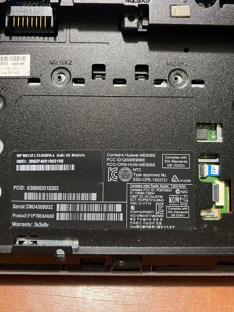 Ноутбук HP 840 G1 14"/ на запчастини! N2389