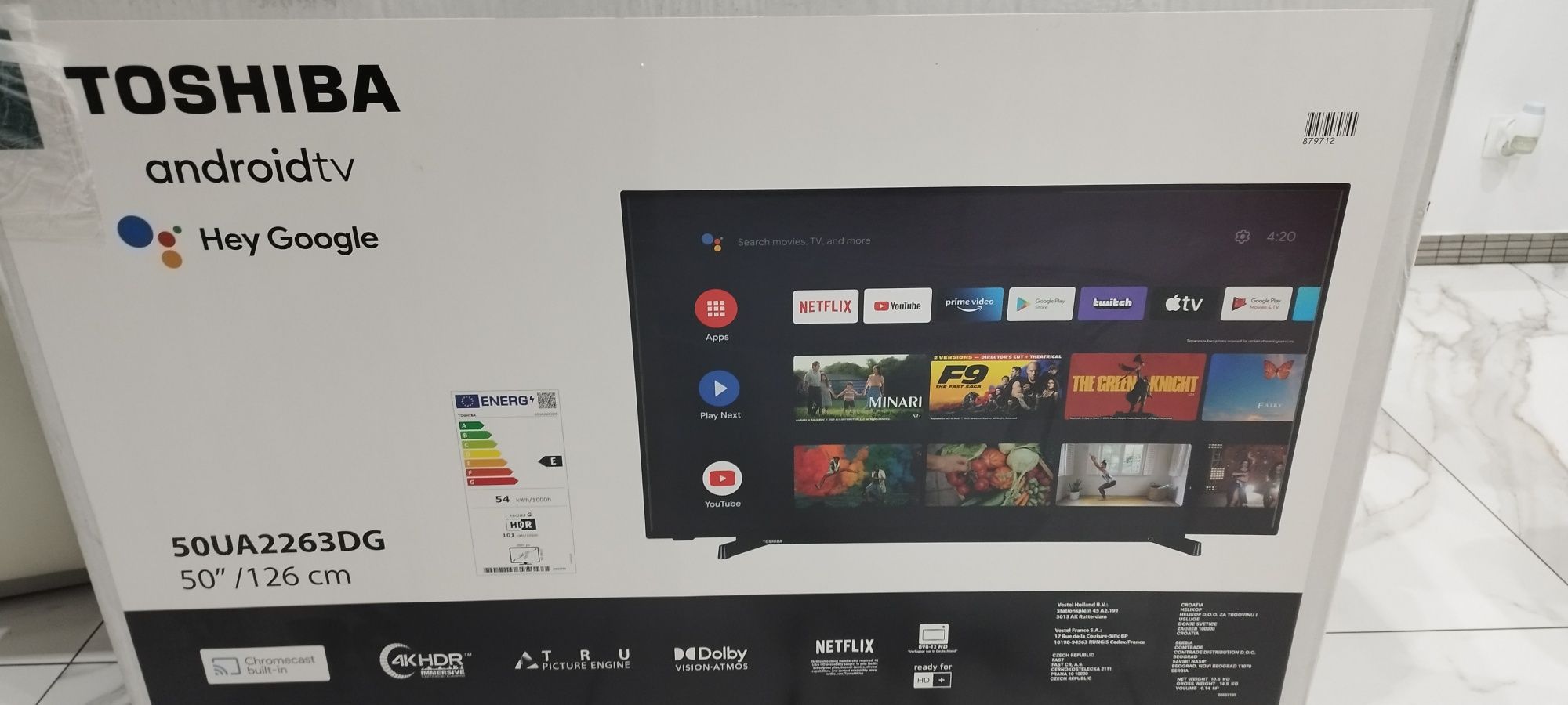 Telewizor Toshiba 50UA2263DG
