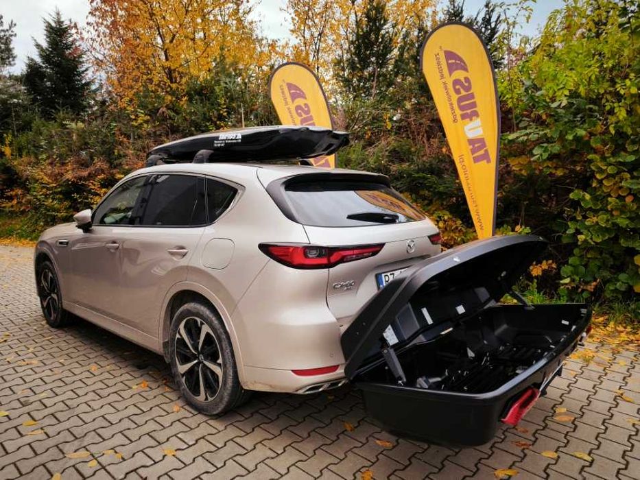 Thule Arcos XL box z platformą montażową - zestaw na narty od ręki fv