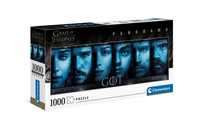 Nr39590 PUZZLE 1000 GRA O TRON GOT panorama puzzle