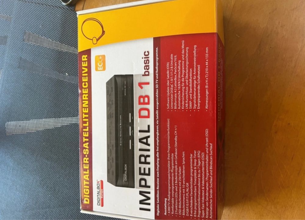Dekoder satelitarny DIGITALBOX IMPERIAL DB1 basic