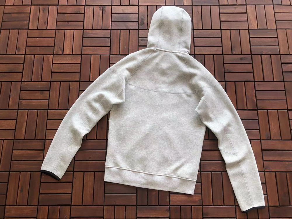 Зіп худі Nike tech fleece сіра 2024 М-ХХL найк
