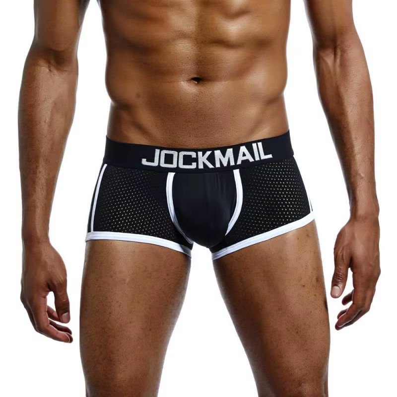 Męskie Siateczkowe Bokserki Nowoczesne i Oddychające JOCKMAIL - XL