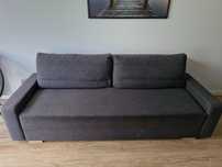GRÄLVIKEN  Sofa , rozkładana, ciemnoszary