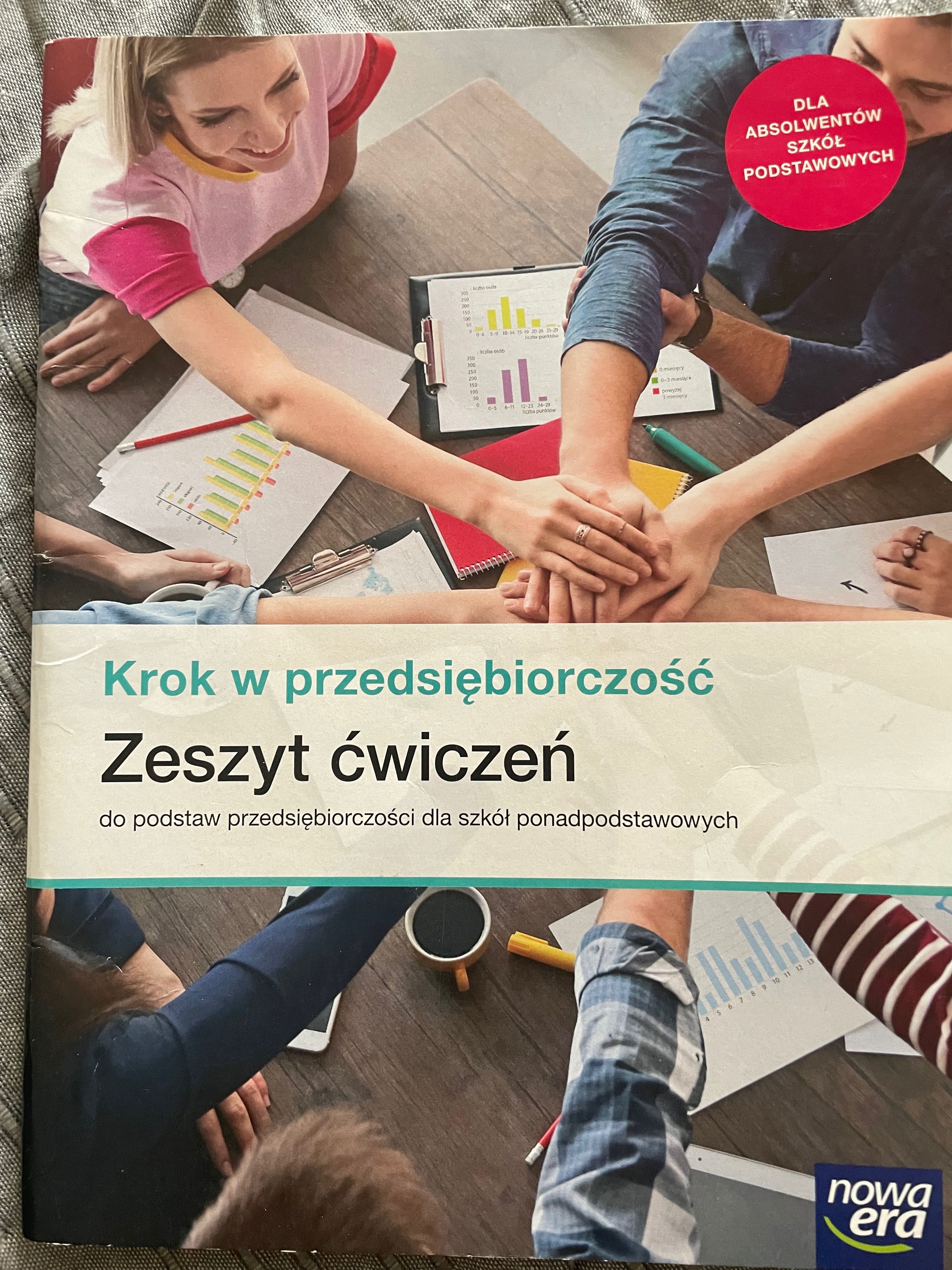 Krok w przedsiębiorczość. Zeszyt ćwiczeń. LO i technikum