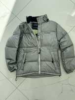 Srebrna kurtka Polo Jeans S puchowa kurtka Polo Jeans S