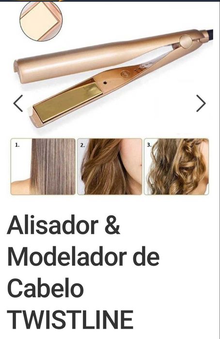 Alisador & Modelador de cabelo Twistline