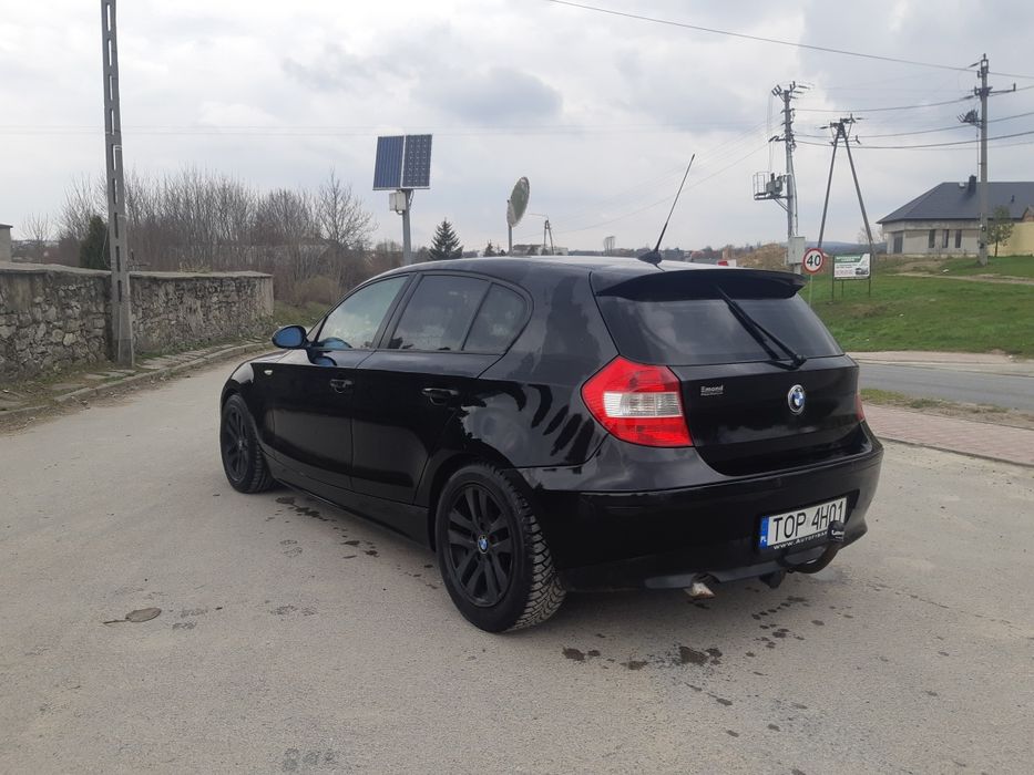 BMW seria 1 e87 118d 2.0 DIESEL 122km czarna perła