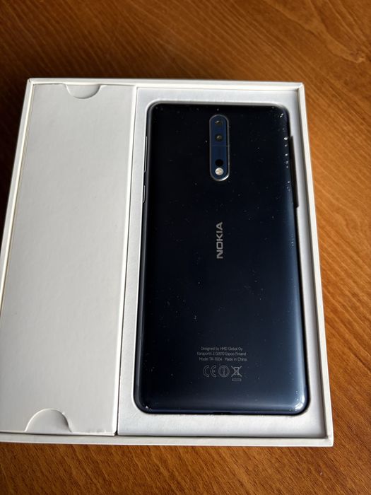 Nokia 8 matowa niebieska