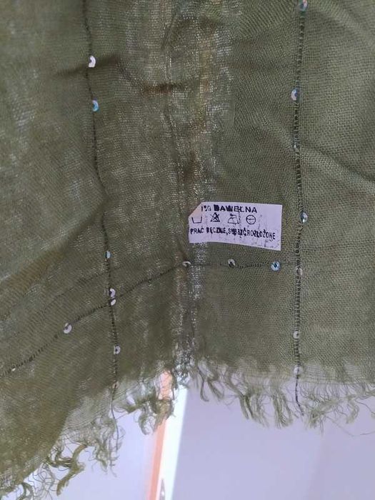 Do sprzedania nowy szal szalik husta damski cekiny