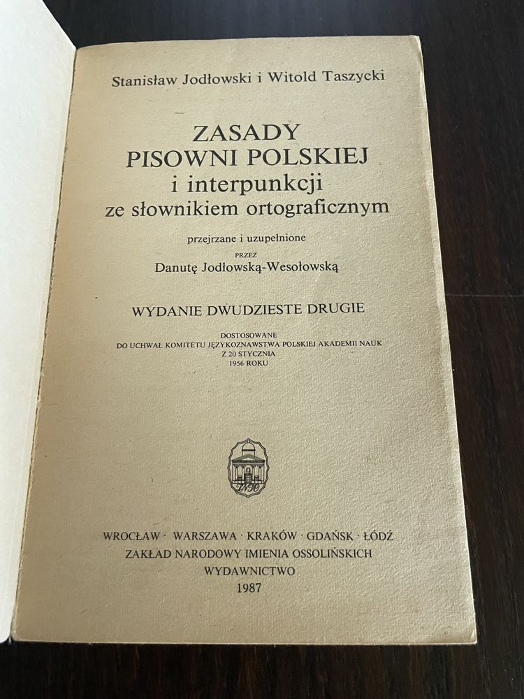 Zasady pisowni polskiej i interpunkcji