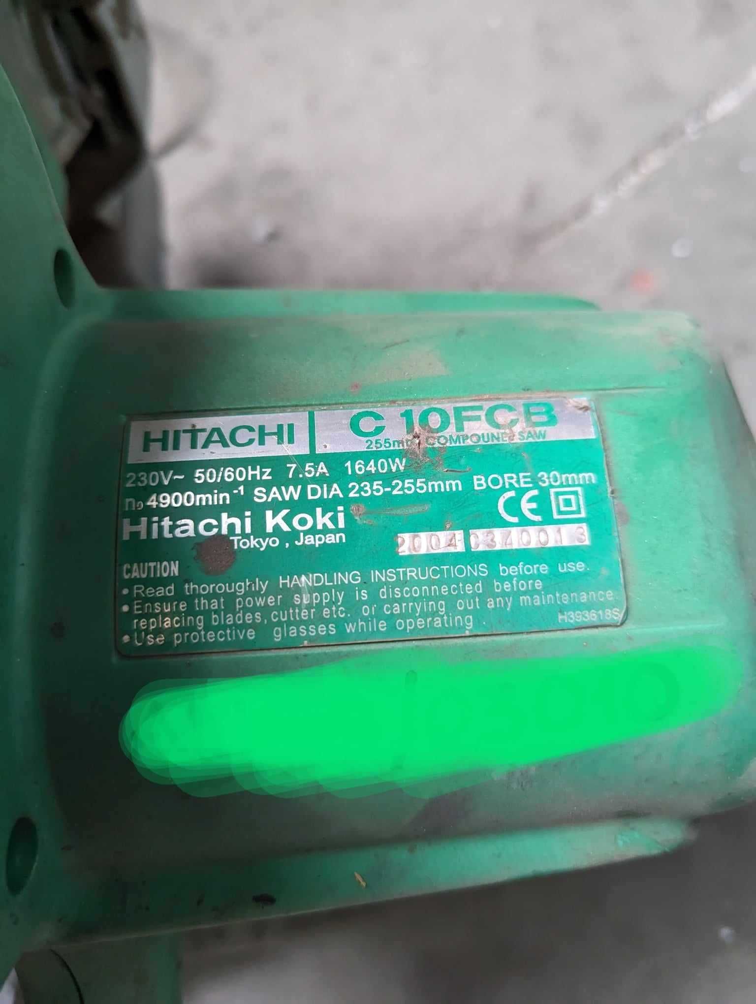 Pilarka ukośnica HITACHI C10FCB