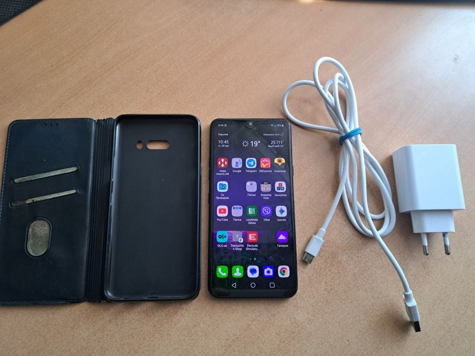 Смартфон игровой Lg G8X/6/128/Snapdragon 855/8 ядер/Adreo 640/6.4"