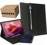 Etui magnetyczne do Lenovo Tab P12 - z podświetlaną klawiaturą LED Bra