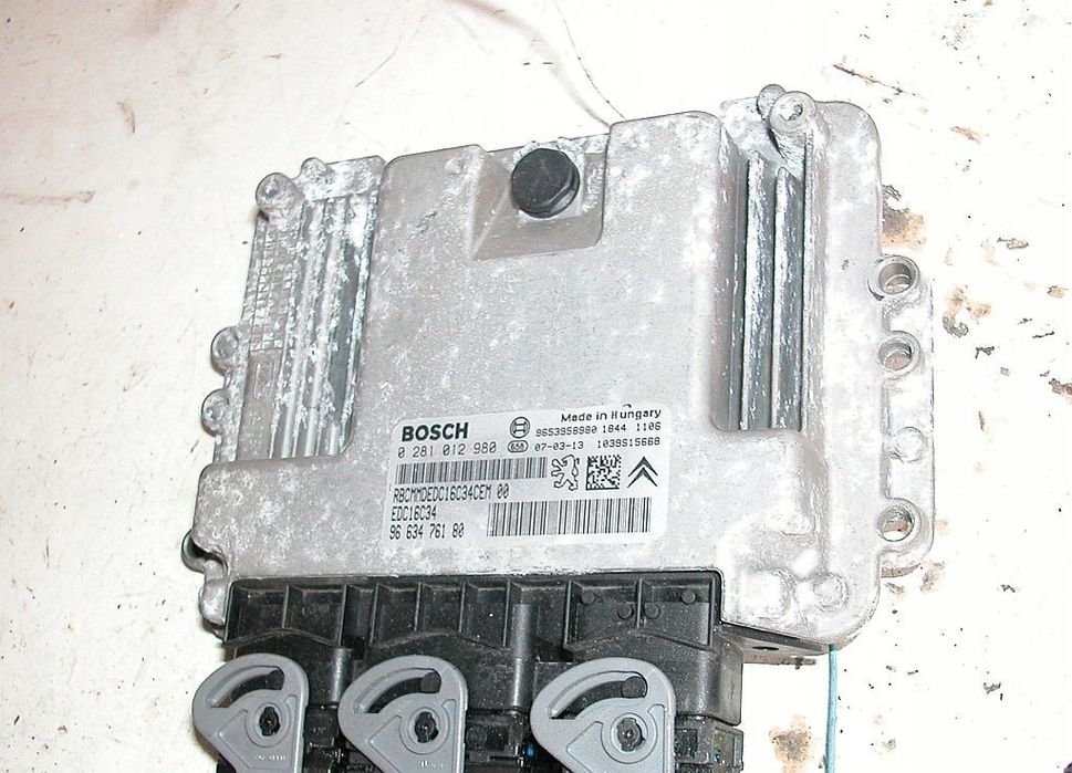 C4 PICASSO 1.6 HDI KOMPUTER 0281012980 9663476180