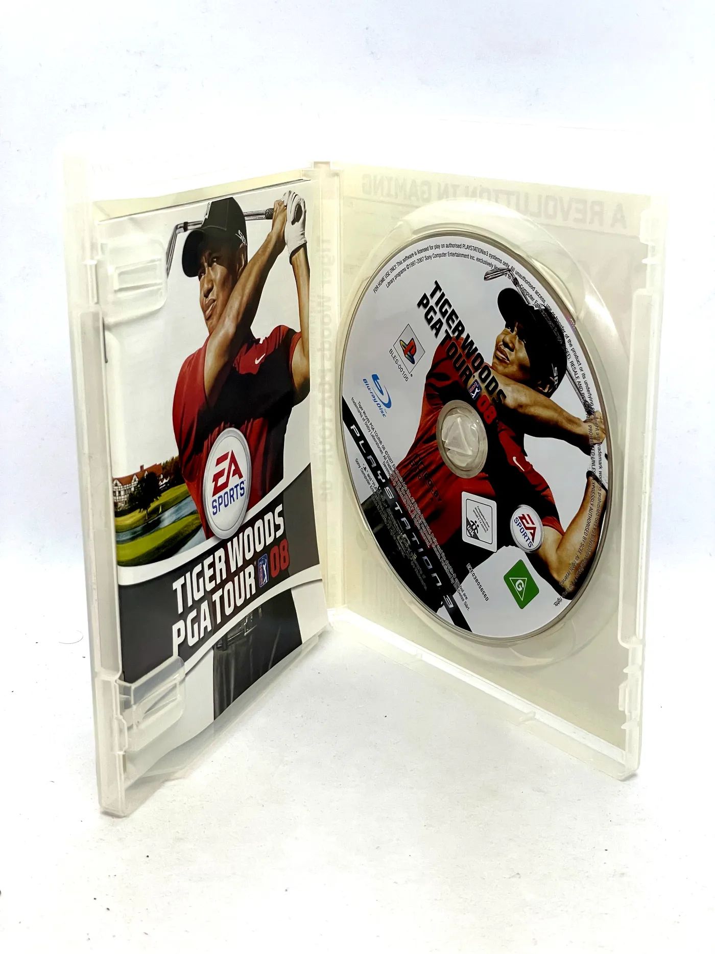 Tiger Woods PGA Tour 08 PS3 Po Angielsku