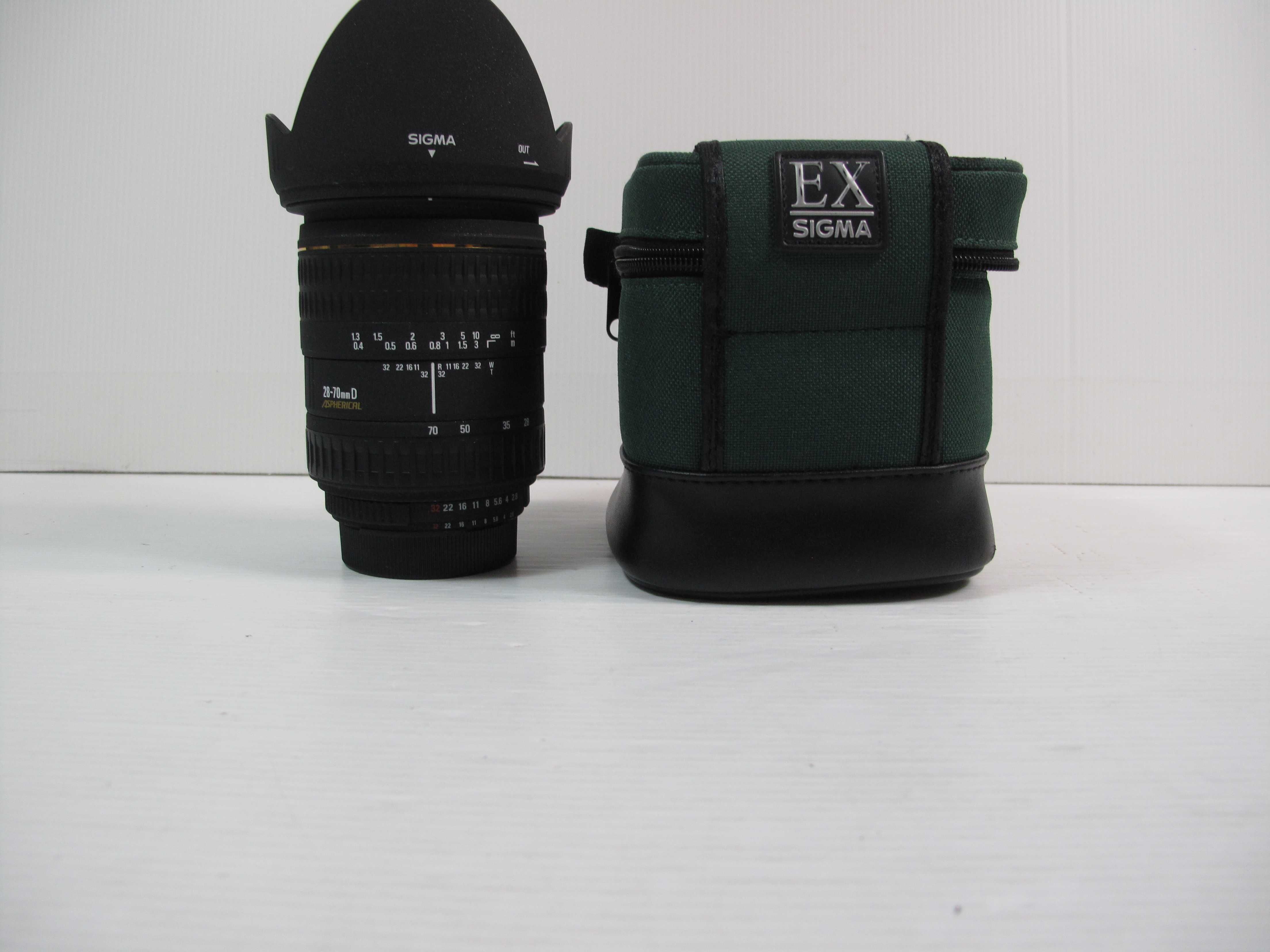 Sigma 28-70mm 2.8D  na Bolsa para Nikon - Estado conforme fotos