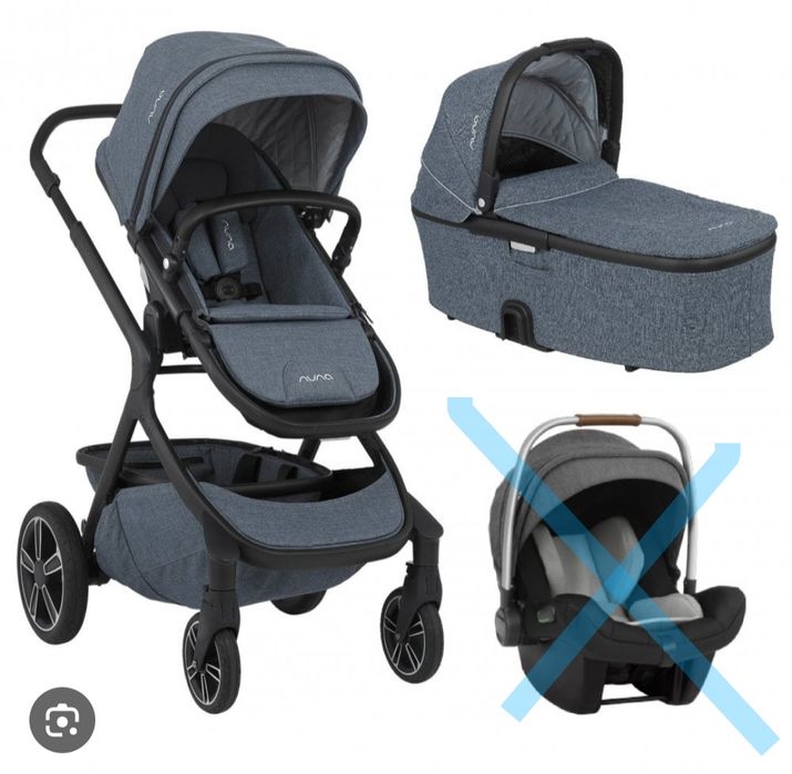 Nuna Demi Grow Wózek rok po roku Aspen komplet
