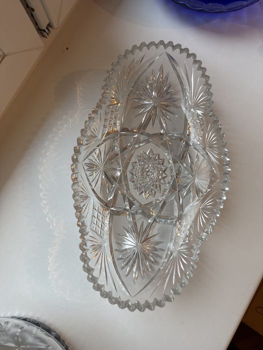 Kryształowy półmisek