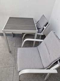 Zestaw ogrodowy ikea stół i dwa krzesła