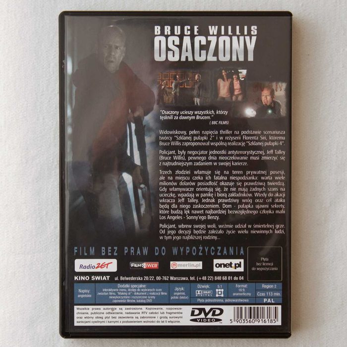 Osaczony / Hostage - DVD
