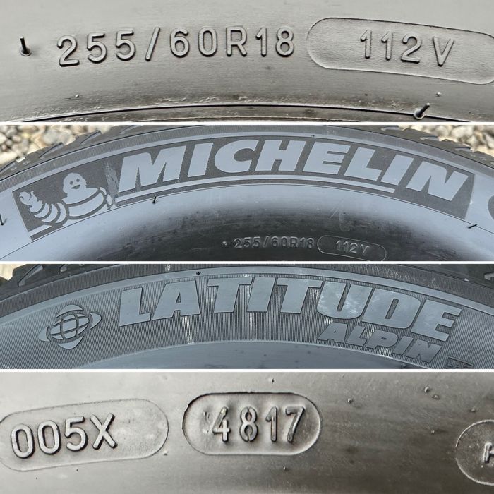 Зимові Шини 255 60 R18 Michelin Latitude Alpin LA2