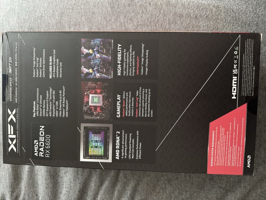 XFX Speedster SWFT 210 Radeon RX 6600 8GB GDDR6