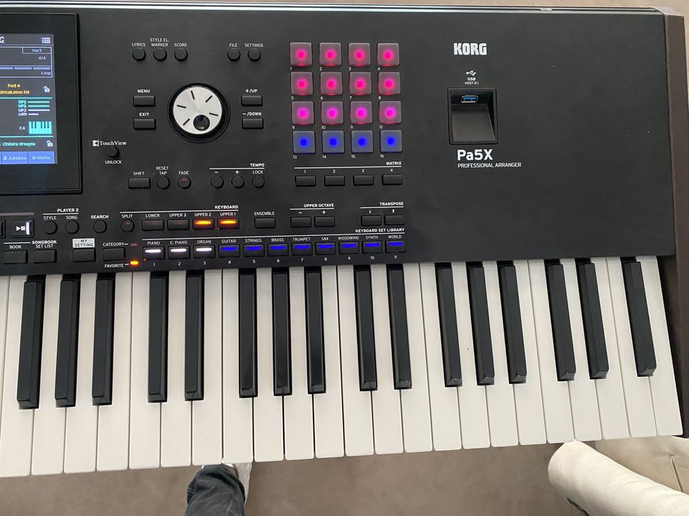 Korg pa5x international!