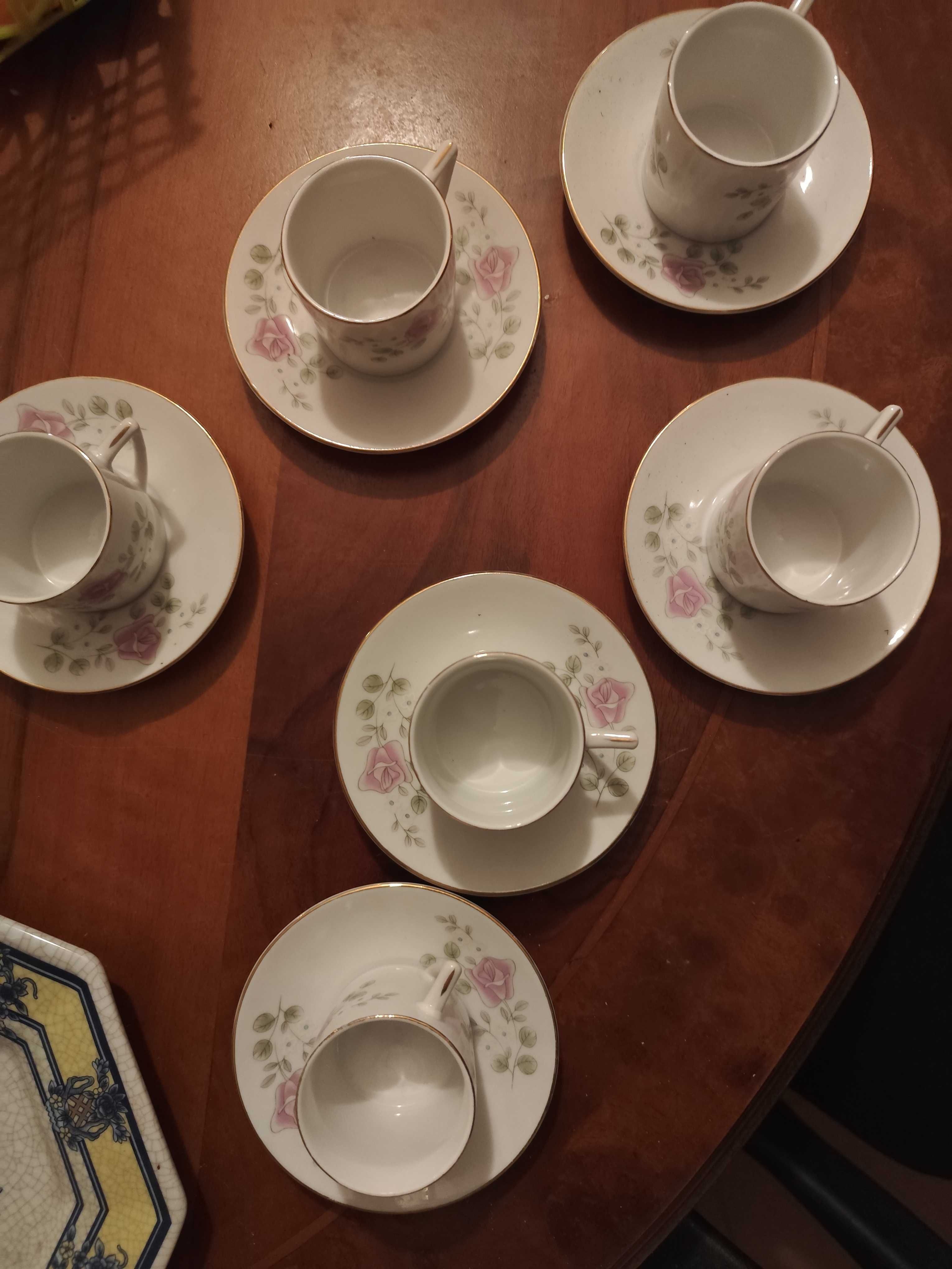Conjunto 6 chávenas café