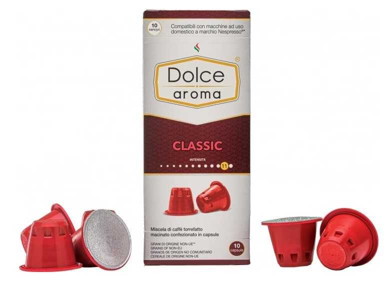 Капсули Nespresso Dolce Aroma 10 шт Італія Неспрессо капсулах Дольче