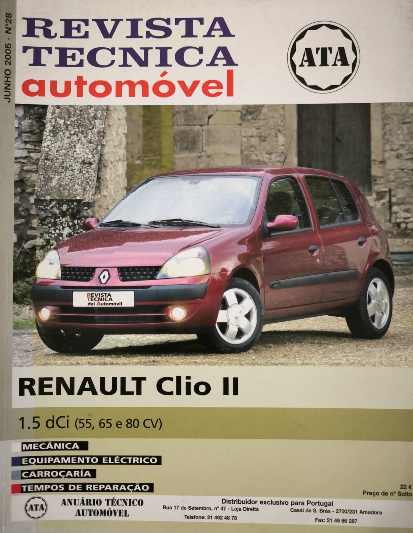 Livro Técnico Renault Clio