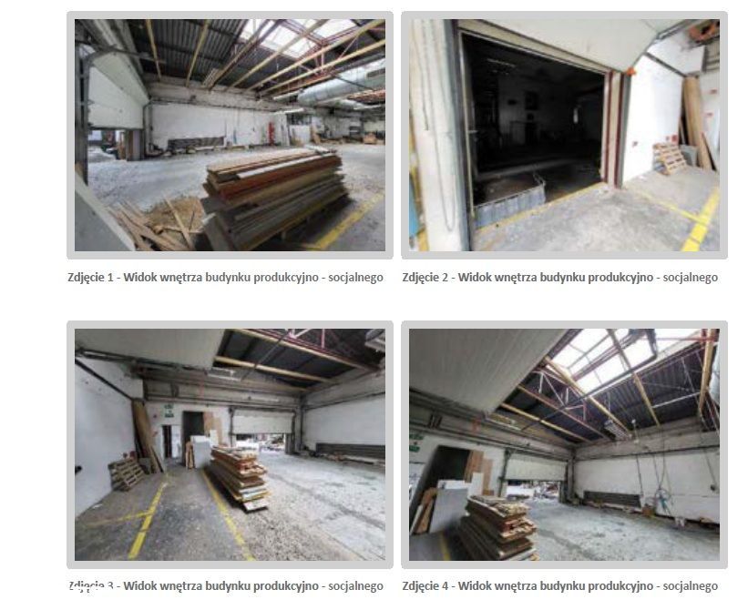 Syndyk sprzeda nieruchomość o funcji przemysłowej wraz z ruchomościami