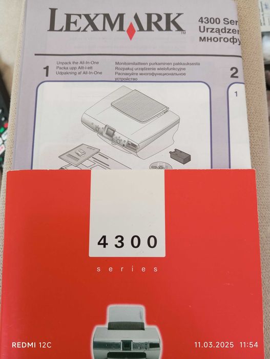 Принтер 3 в одном Lexmark 4300