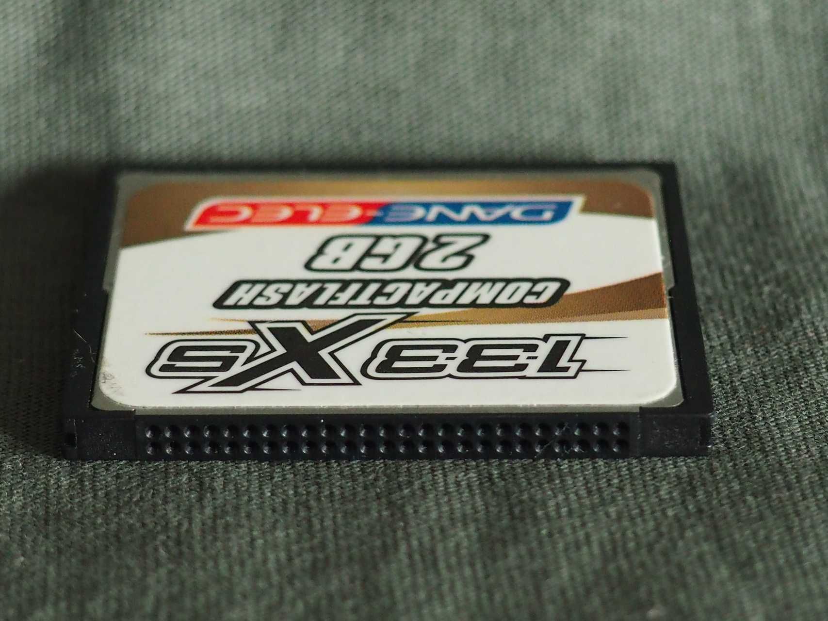 Karta pamięci Compact flash CF memory card Dane-Elec 133x 2Gb.