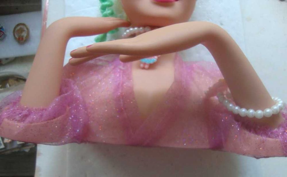 Кукла Defa Lucy голова манекен для причесок.