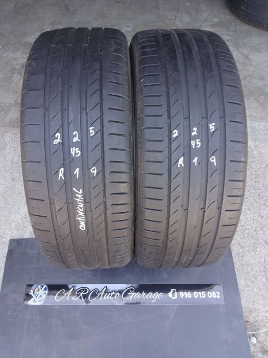 Pneus 225/45/R19 Continental