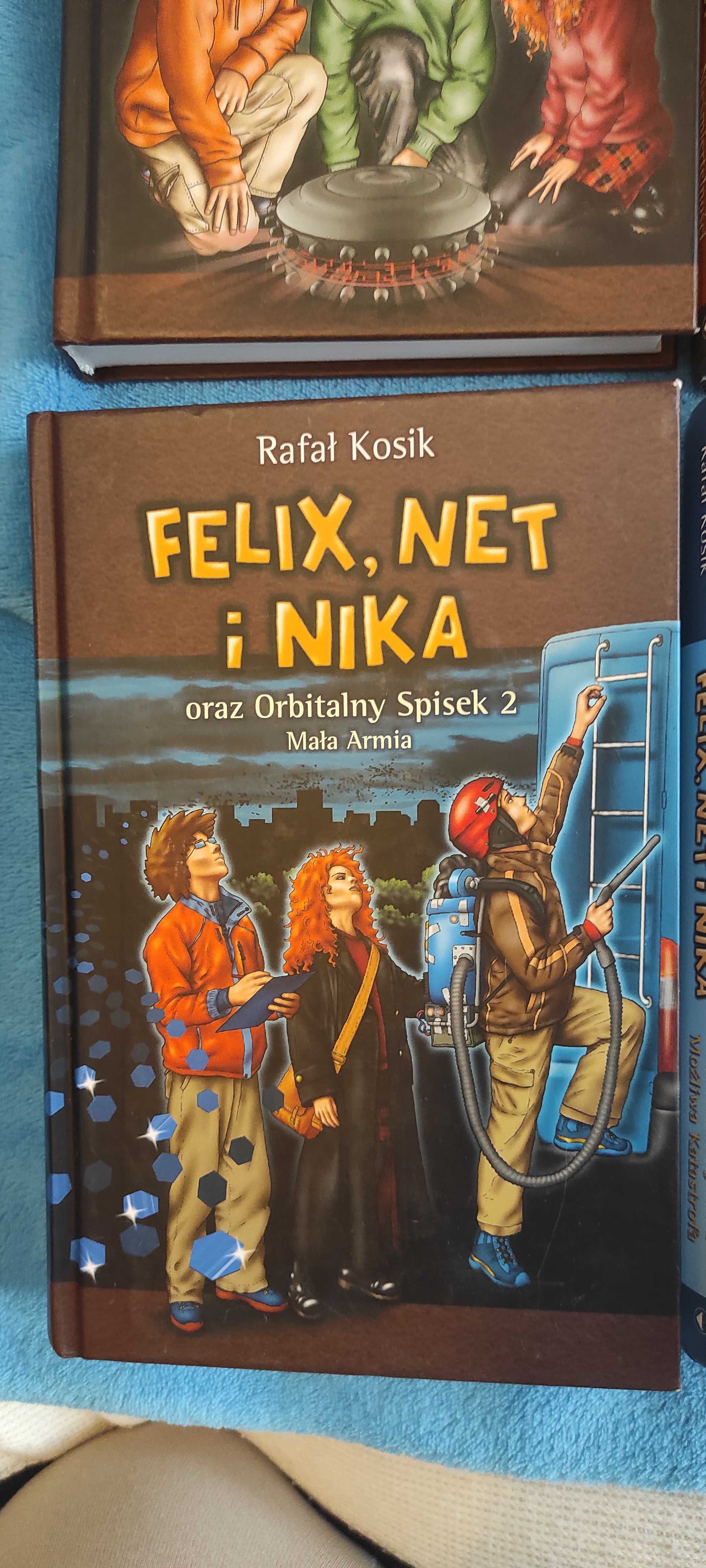 Seria książek Felix, Net i Nika Rafał Kosik książki pierwsze wydanie