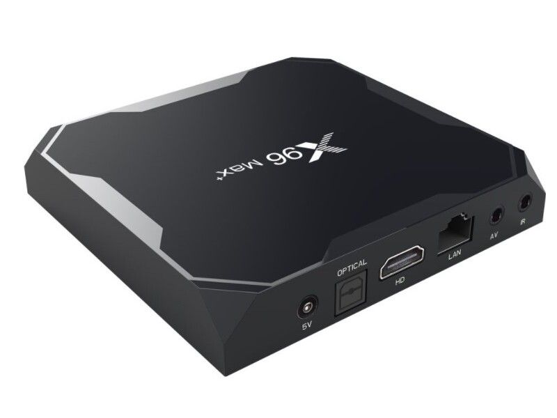 X96 MAX Plus + 4gb 32gb S905X3 Андроїд 9 смарт тв приставка Гарантія