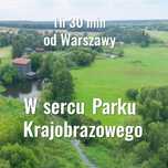 Dzialka budowlana 1247 m2 Ruda 40- nad rzeka Toczna. 1h 30 od Warszawy