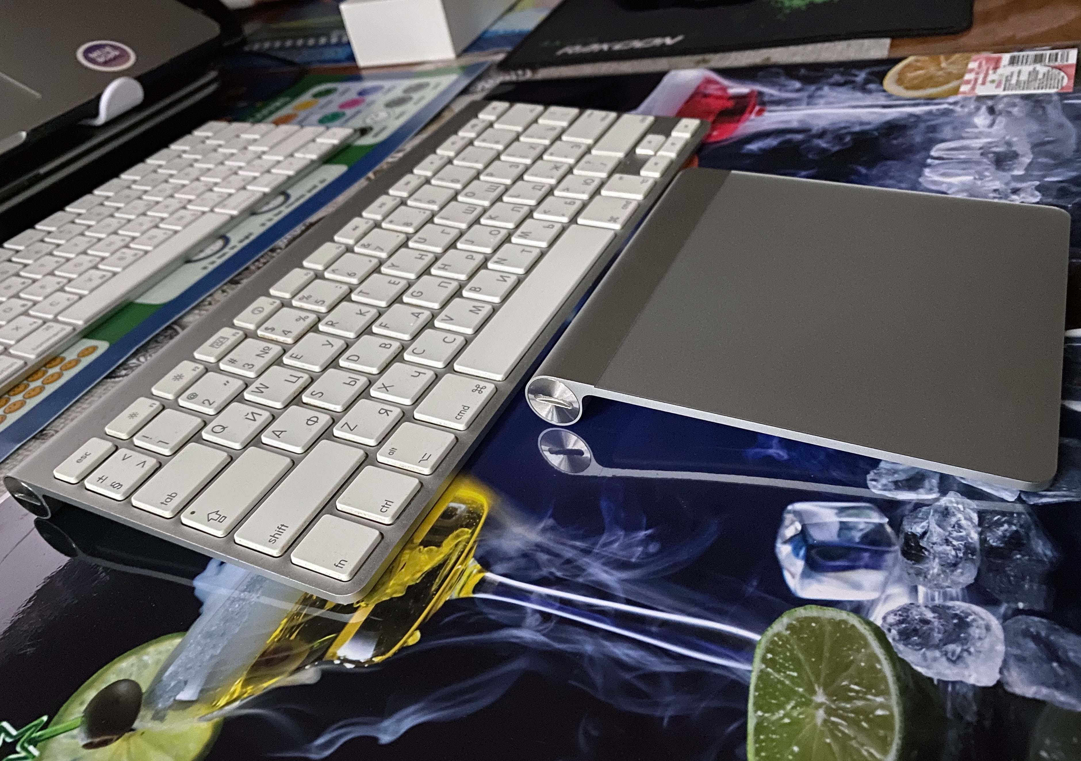 Комплект клавиатура Apple Magic Keyboard + Apple Magic Trackpad