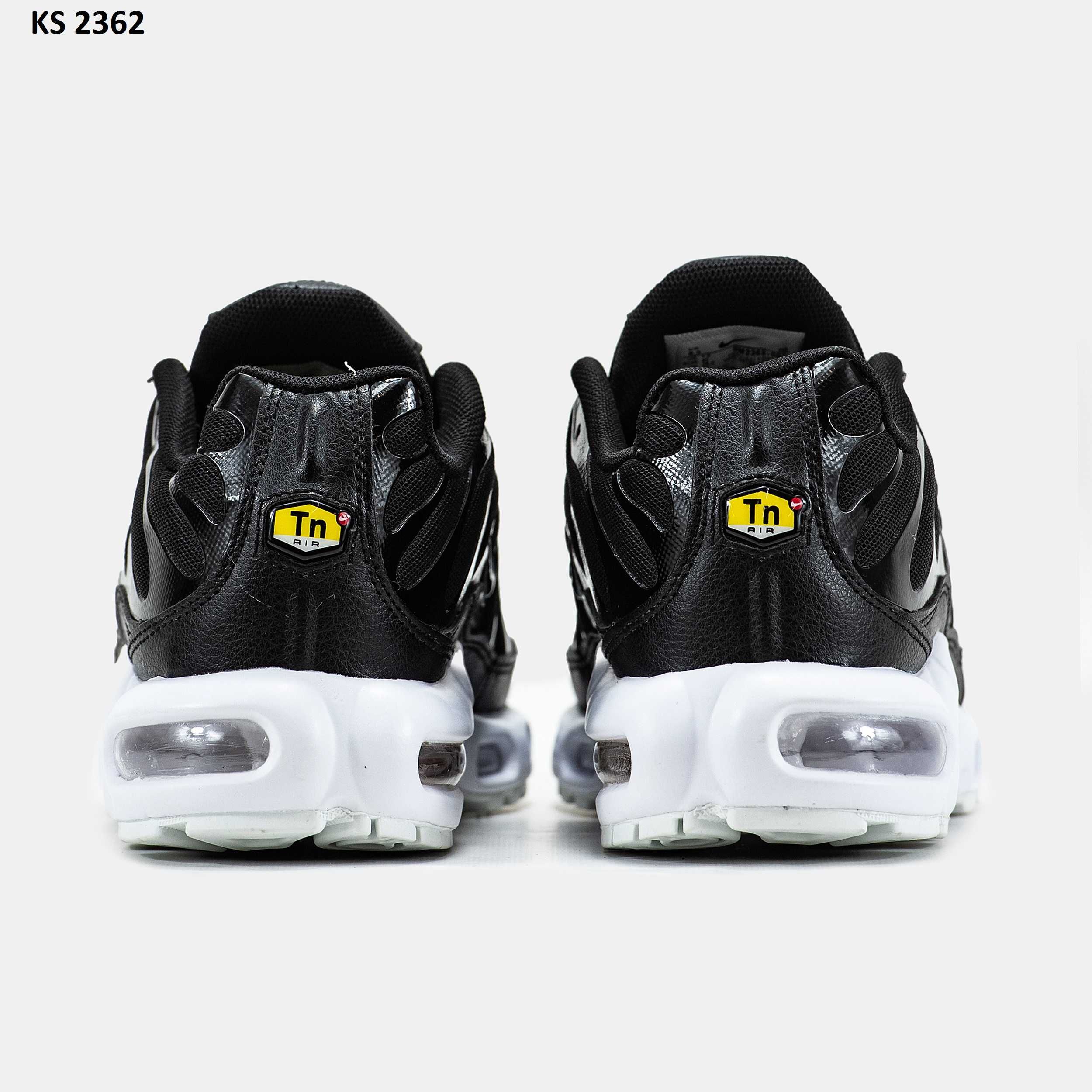 Кросівки Nike Air TN Max Plus Black White. Арт: KS 2362