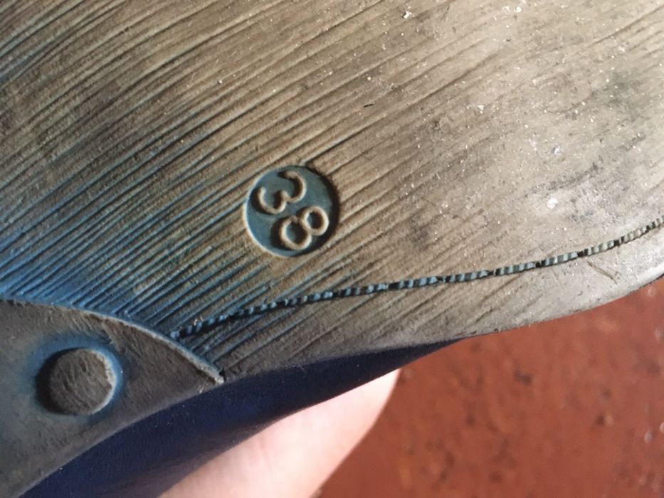 Botas de cano baixo azul