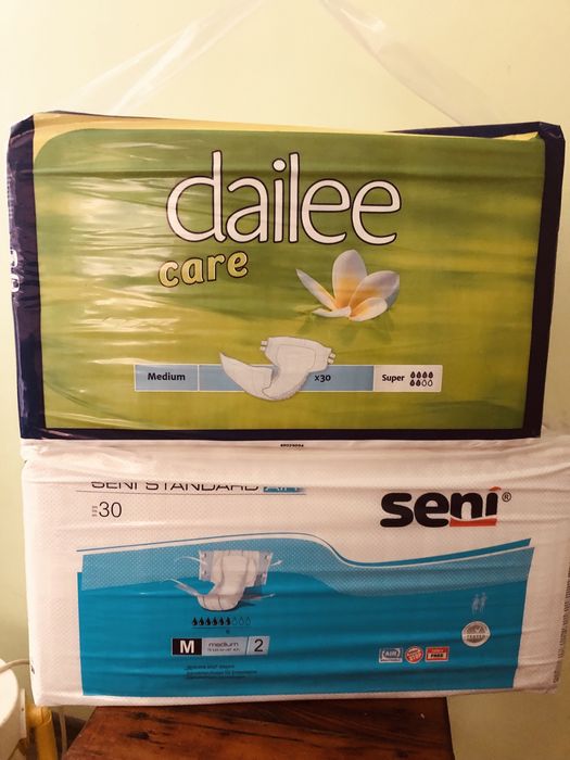 Продам памперси для дорослих, розмір М.