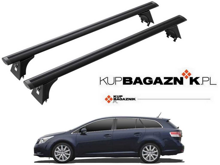 Bagażnik Dachowy TOYOTA Avensis T27 3 kombi 2009 do 2019 belki relingi